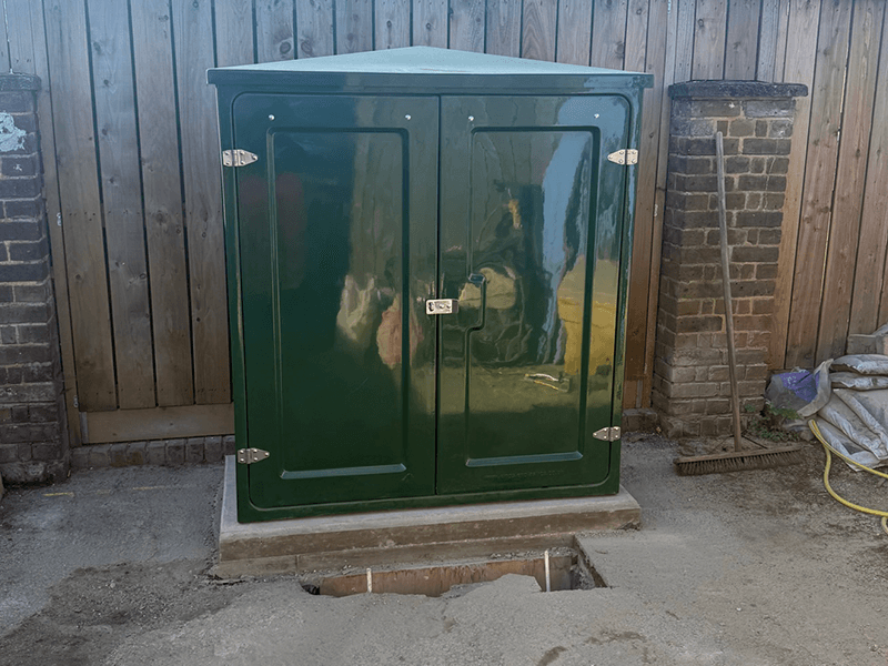 School toilet block drainage system