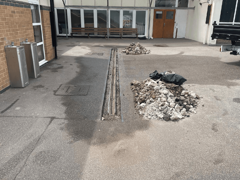 Drainage System Installation